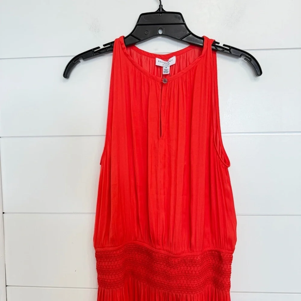 New! Current Air halter keyhole red midi dress 23676_6